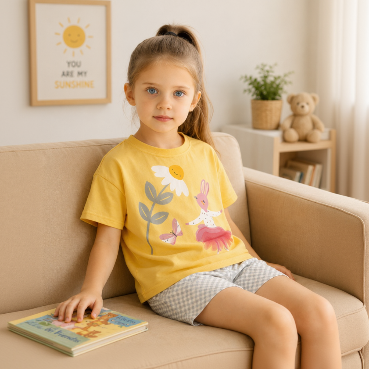 SunnyBloom – Verano y ternura: conjunto veraniego a juego