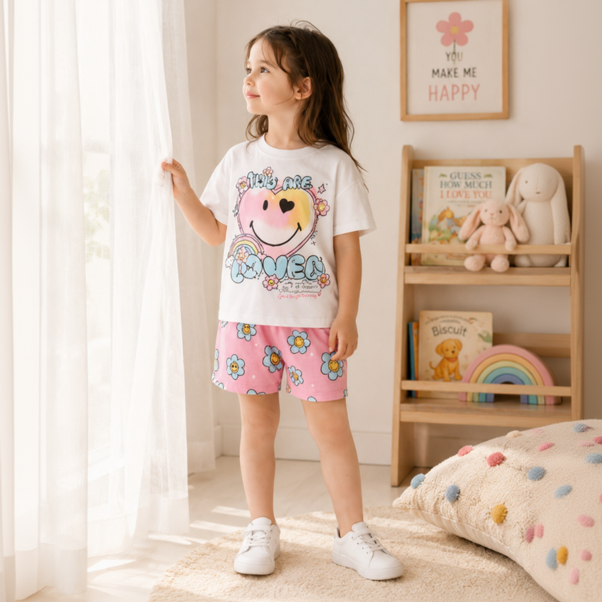 SunnyBloom – Verano y ternura: conjunto veraniego a juego