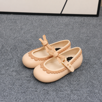 Thumbnail for MiniChic – Elegancia y estilo – Pantuflas infantiles con lazo