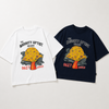 MushroomPlay – Ropa informal y urbana – Camiseta oversize con estampado de setas