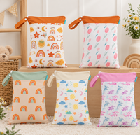 Thumbnail for LittleBloom – Siempre seco y fresco: bolsa impermeable reutilizable para pañales
