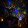 SeaDream – Divertido y educativo – Lámpara de noche LED giratoria de 360°