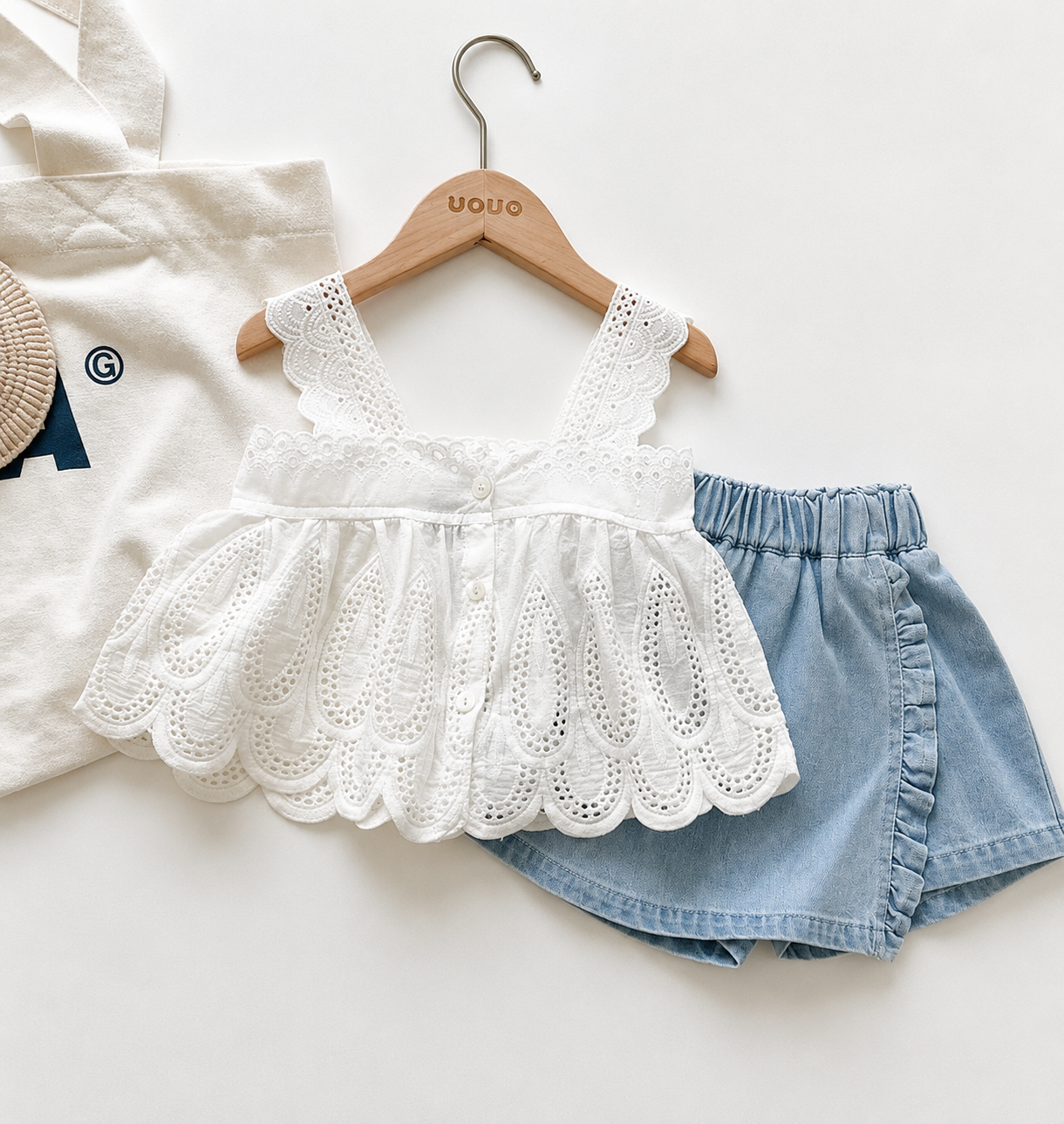 Mini Fashion™ - Conjunto de encaje para niñas monas