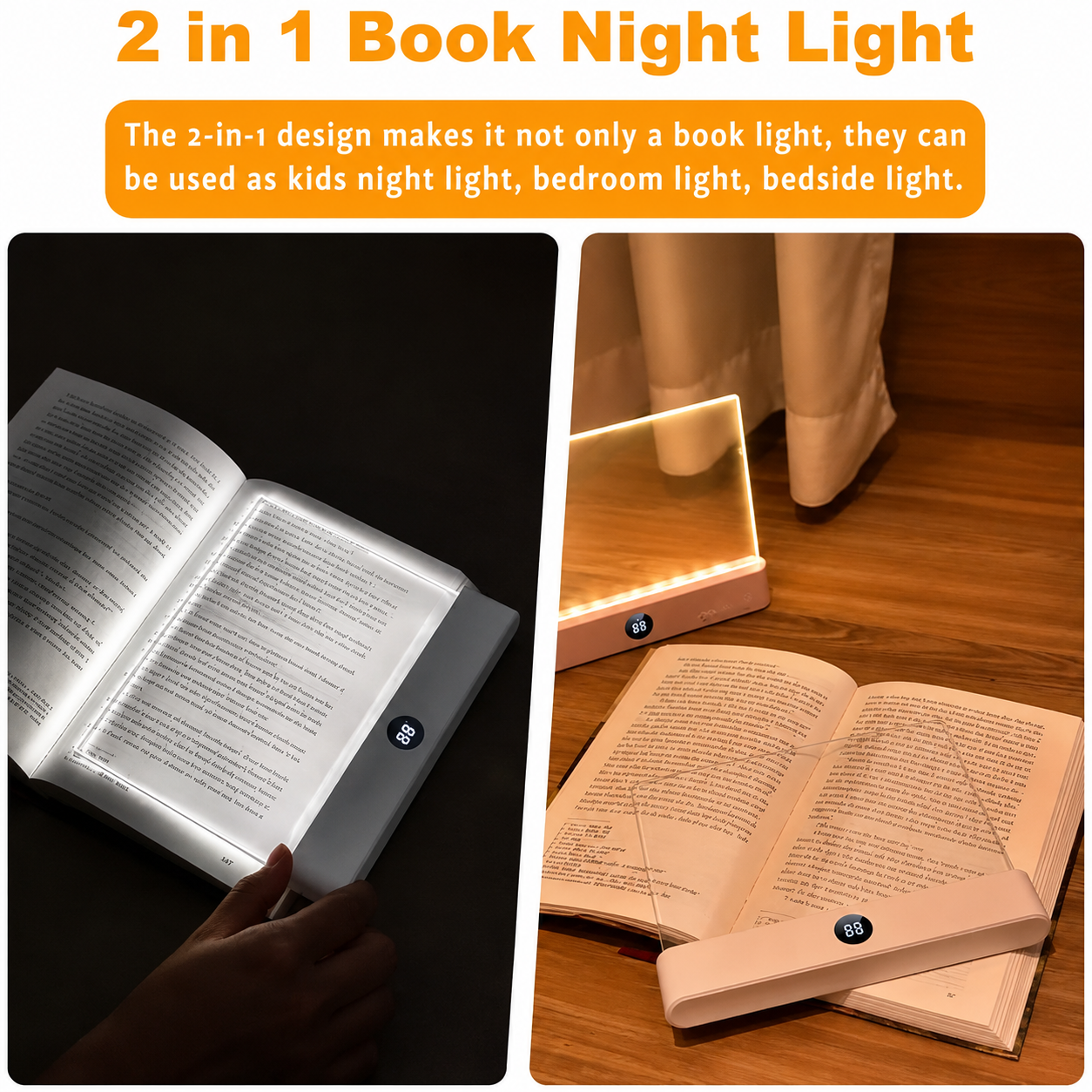 LumiPanel – LED y salud ocular – Lámpara de lectura USB regulable