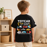 Thumbnail for PlayCars – Ropa para el día a día y suave – Ropa infantil con estampado de coches