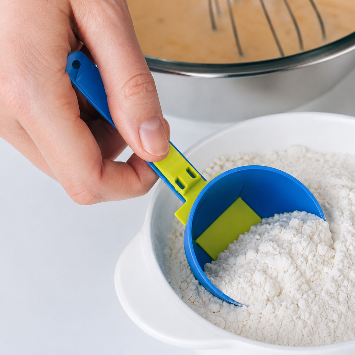 PourPerfect – Cocina y productos a medida – Vaso medidor, cuchara y embudo