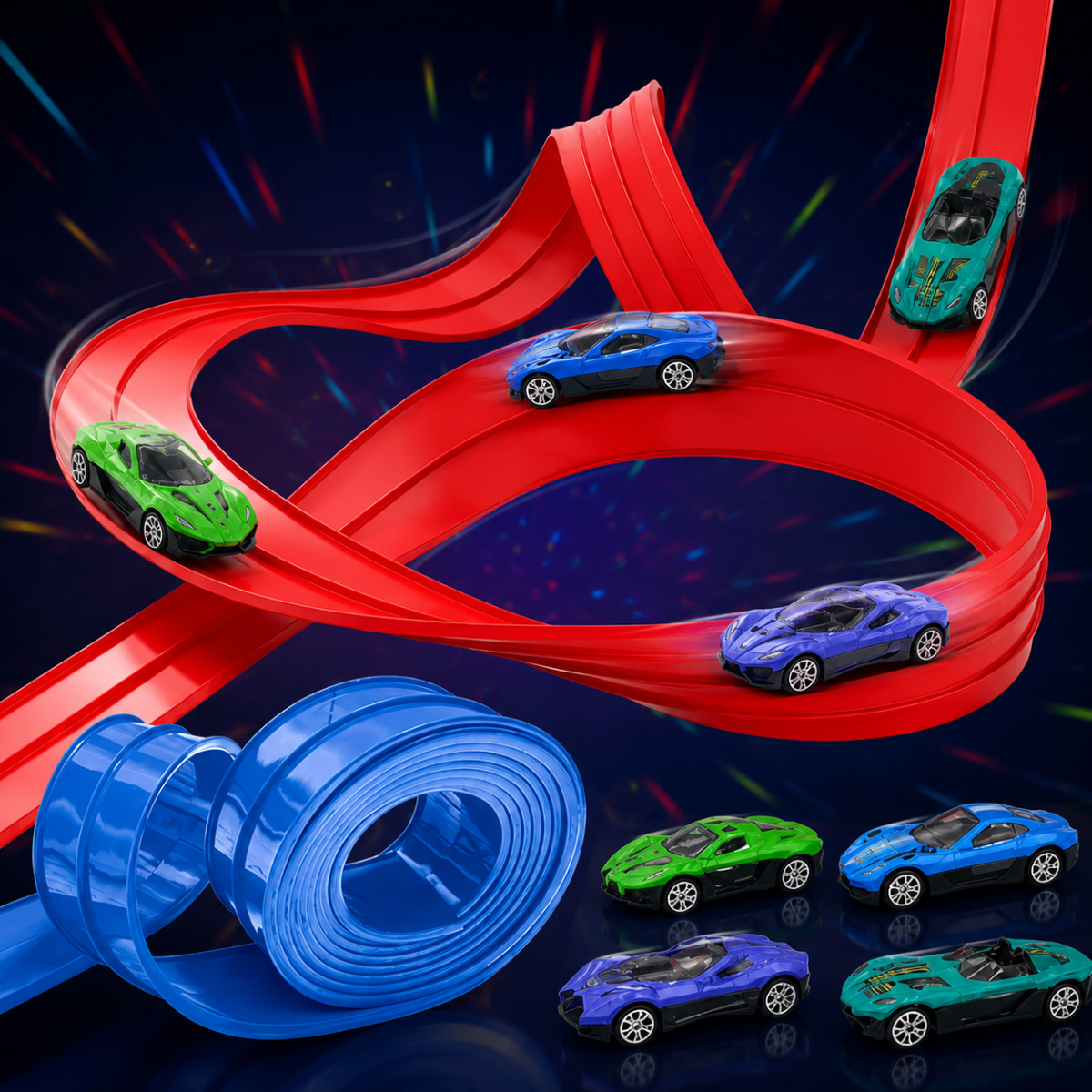 FastLane – Emocionante y educativo: pista de carreras flexible