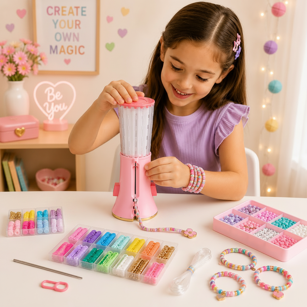 BeadMaster – Creativo y educativo – Kit para hacer pulseras DIY