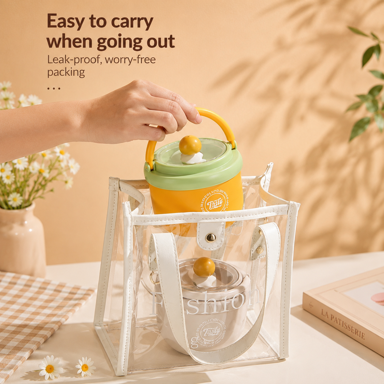 MealMate – Práctico y aislante: cuenco de acero inoxidable para el almuerzo con cuchara