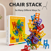 Chair Stack™ - Interactivo y estimula la creatividad - Juego de apilar sillas