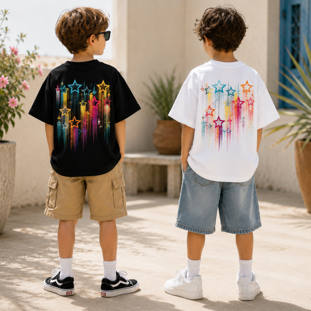 StarGlow – Ligera y divertida – Camiseta con estrella