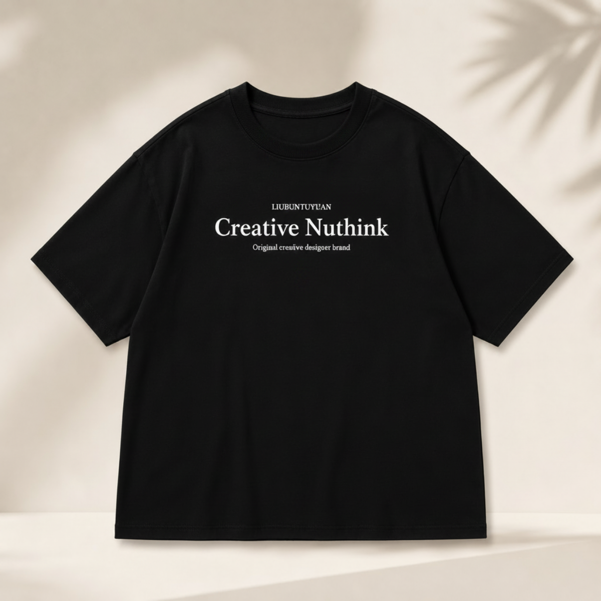 MiniStyle – Calidad y estilo: camiseta «Creative Nuthink»