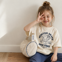 Thumbnail for BearPlay – Cómoda y elegante – Camiseta oversize con estampado de skate invernal