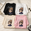 CuteStyle – A la última y cómoda: camiseta con estampado de dibujos animados oversize