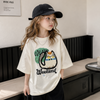 FunPaws – Divertida y elegante: camiseta oversize con estampado de gatos