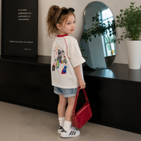 Thumbnail for LittleVibe – Diversión y creatividad – Camiseta extragrande con ilustración a todo color