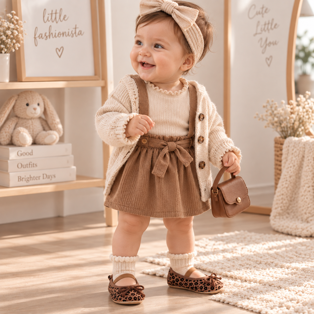 TinyStyle – Monísimas y elegantes: zapatitos para niñas con estampado de leopardo