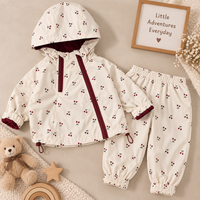 Thumbnail for SoftBreeze – Resistente al viento y cómodo: conjunto de 2 piezas para niños (chaqueta y pantalón)