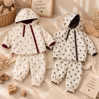 Thumbnail for SoftBreeze – Resistente al viento y cómodo: conjunto de 2 piezas para niños (chaqueta y pantalón)