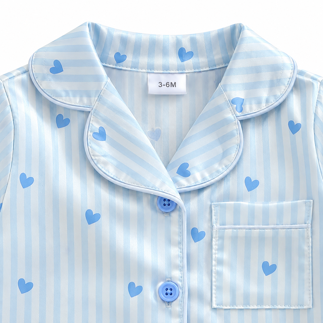 TinyLove – Suave y cálido – Mono para bebé con estampado de corazones y detalles de felpa