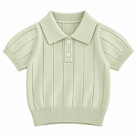 Thumbnail for MiniLuxe – Elegante y cómoda: camiseta polo de tejido de punto
