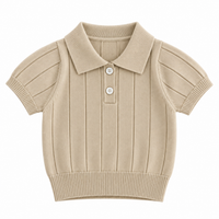 Thumbnail for MiniLuxe – Elegante y cómoda: camiseta polo de tejido de punto