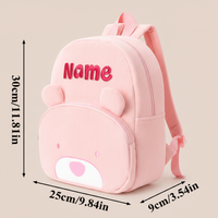 Thumbnail for MyLittleBag – Personalizado y adorable: mochila infantil personalizada con nombre y estampado de animales