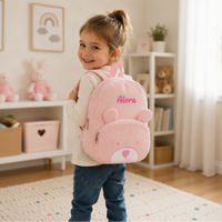 Thumbnail for MyLittleBag – Personalizado y adorable: mochila infantil personalizada con nombre y estampado de animales