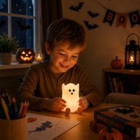 Thumbnail for SpookyLamp – Bonita y acogedora: lámpara nocturna de Halloween