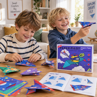 Thumbnail for PaperFly – Creativo y educativo – Set de aviones de origami