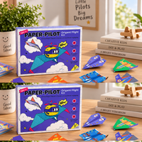 Thumbnail for PaperFly – Creativo y educativo – Set de aviones de origami