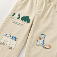Thumbnail for TrendStyle – A la última y cómodos: pantalones de chándal para niños estilo vaquero
