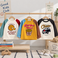 Thumbnail for LittleRetro – Atrevido y moderno: camiseta de manga larga para niños con estampado gráfico