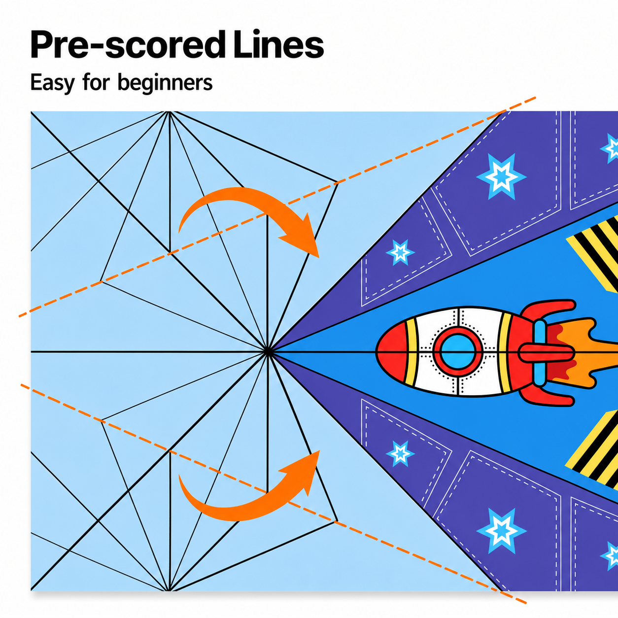 PaperFly – Creativo y educativo – Set de aviones de origami