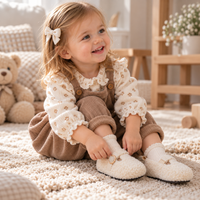 Thumbnail for WarmSteps – Cómodas y acogedoras: zapatillas de peluche de invierno para niños