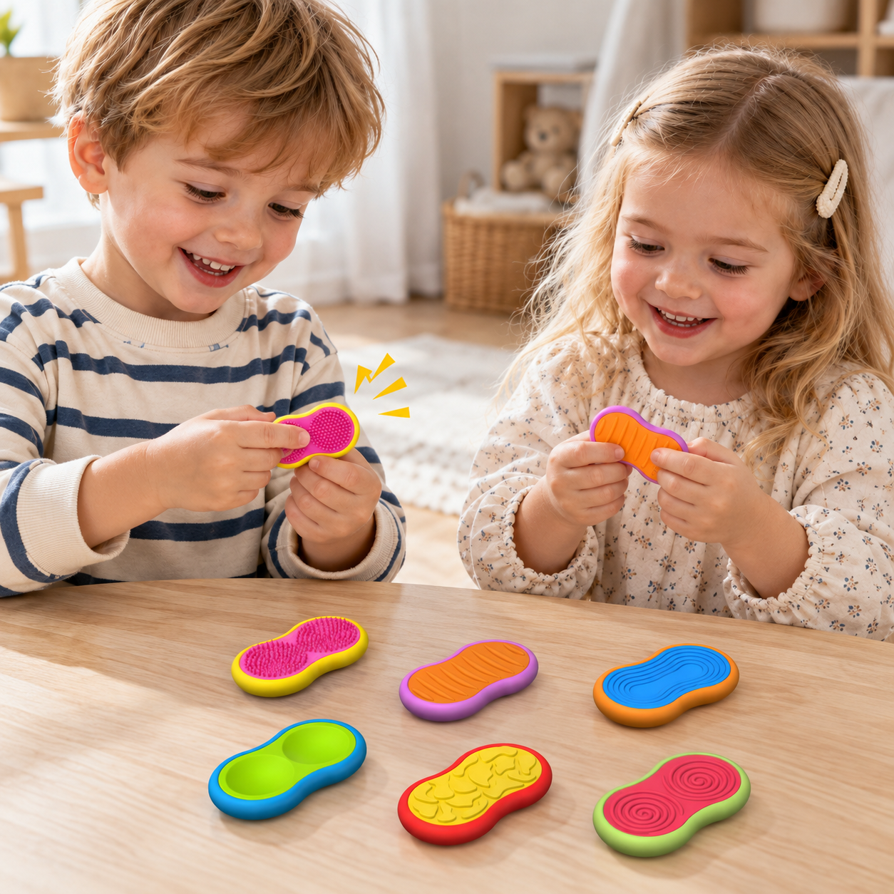 SensorySlide – Relajante e interactivo: juguetes magnéticos para calmar la inquietud