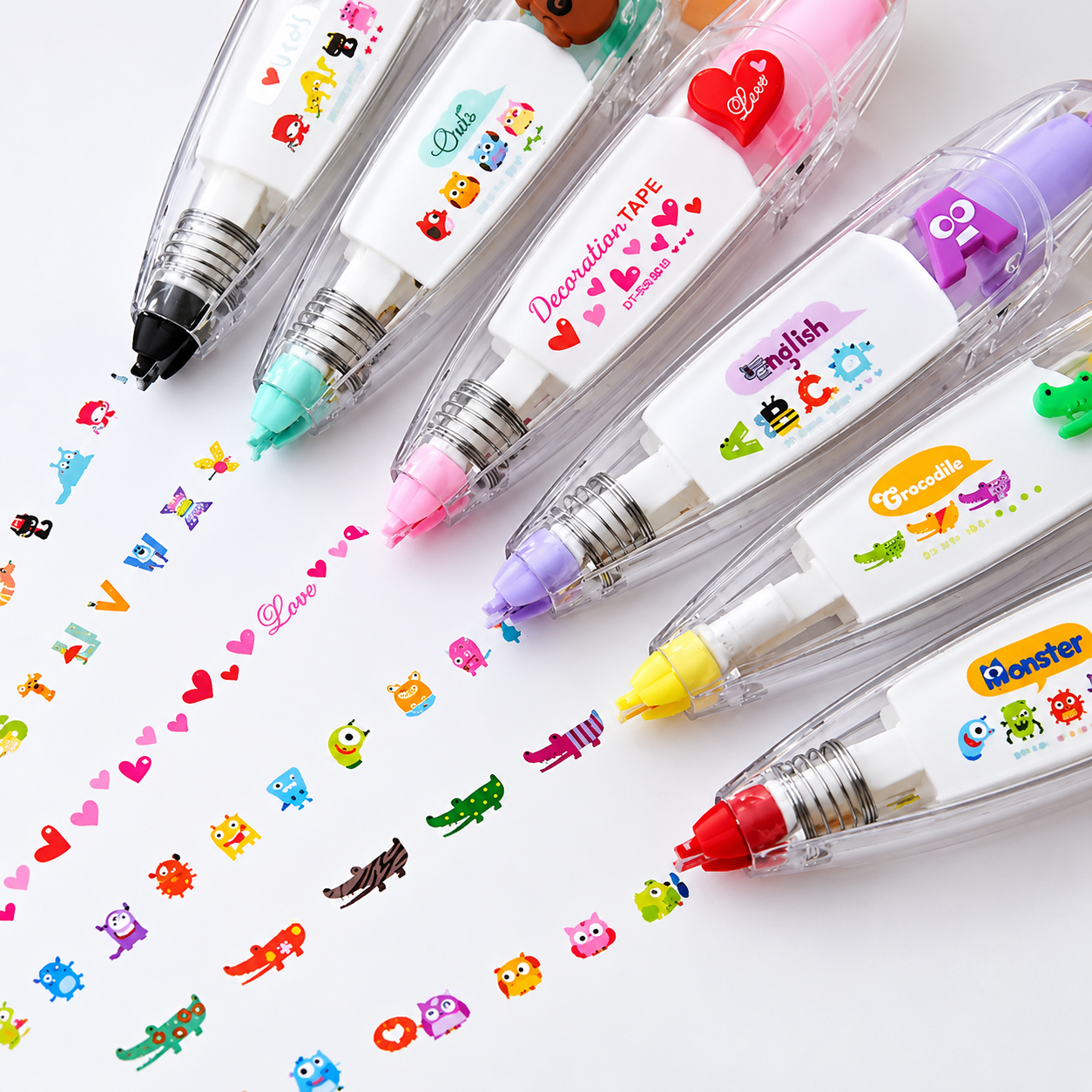 DoodleTape – Rollo de cinta decorativa para diario y manualidades