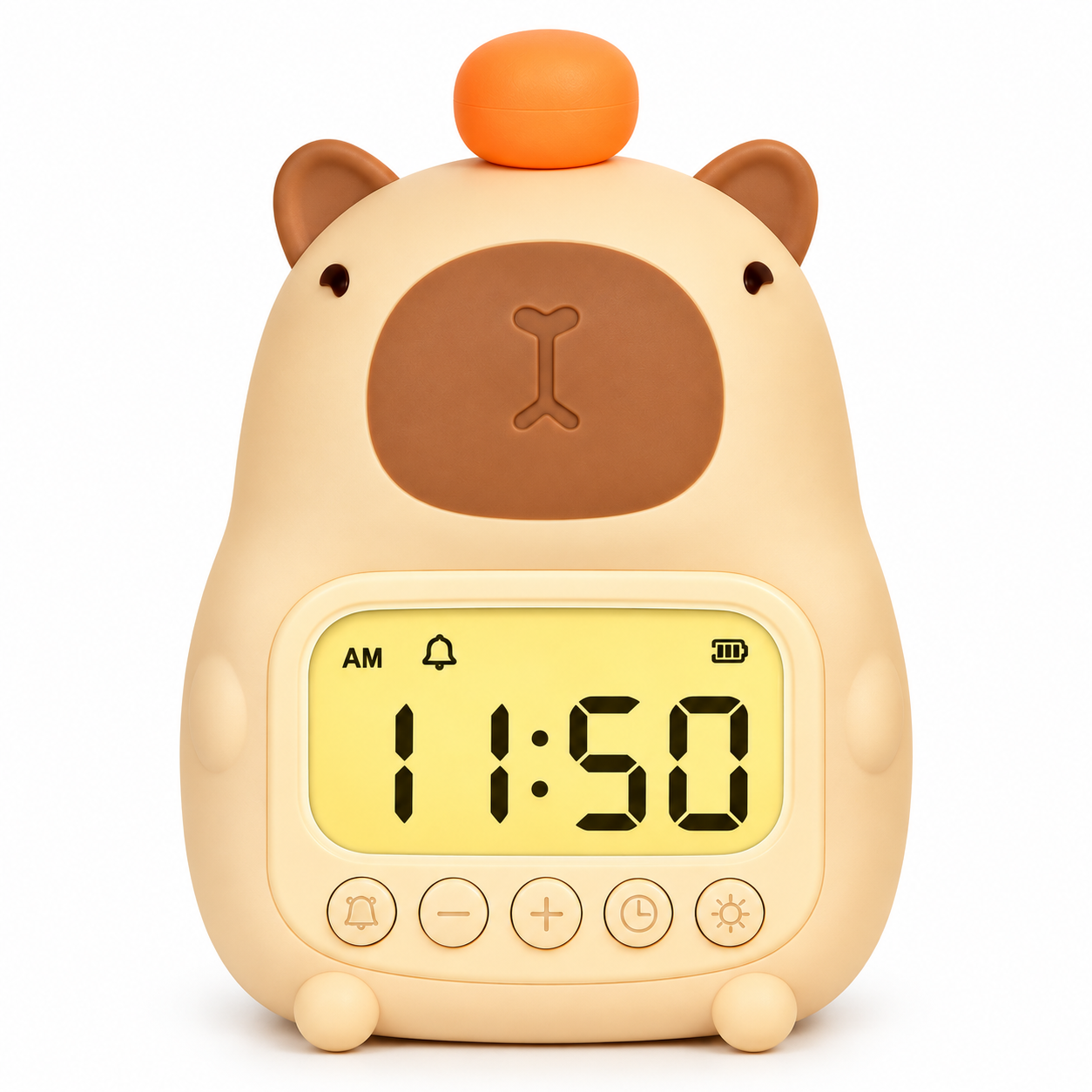 CappyClock – Bonito y multifuncional: despertador digital para niños con luz nocturna