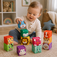 Thumbnail for SoftStack – Lúdico y educativo – Bloques apilables con forma de animales de peluche