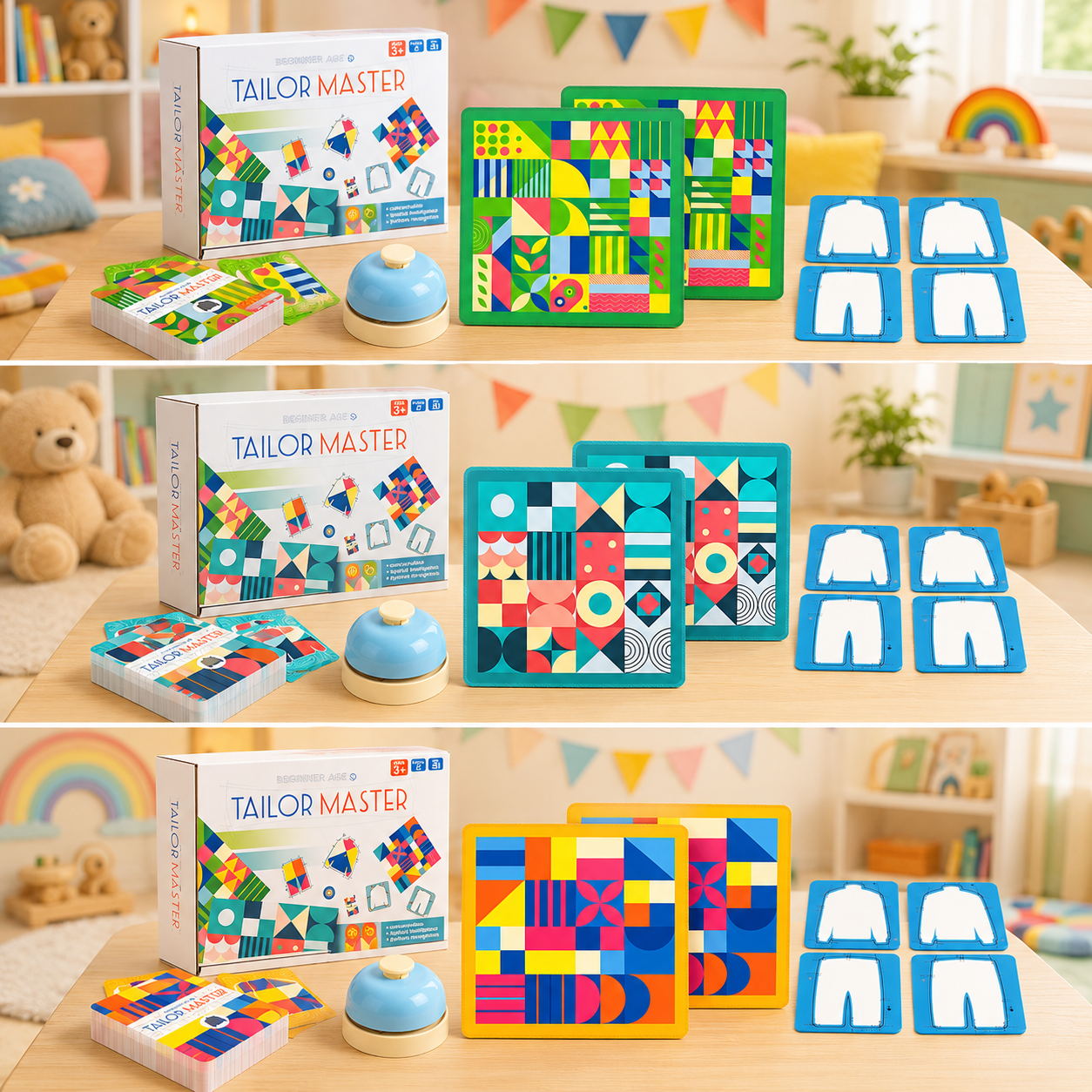 PatternMaster – Educativo y estratégico – Juego de emparejar colores y formas