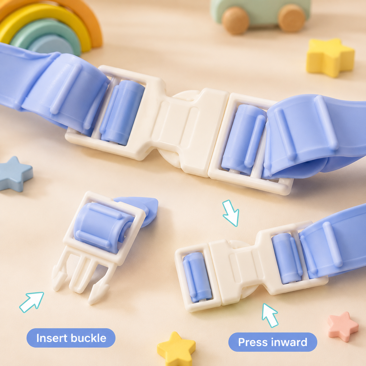 SplashGuard – Cómoda y práctica: gorro de ducha para bebés con protección facial