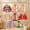 CozyCardi – Suave y cálido: chaleco de punto con bonitos estampados