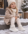 WarmWalk – Cómodas y modernas: botas de invierno para niños con forro de felpa