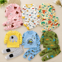 Thumbnail for SleepBuddy – Suave y cómodo – Conjunto de pijama infantil de manga larga