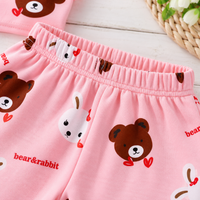Thumbnail for SleepBuddy – Suave y cómodo – Conjunto de pijama infantil de manga larga