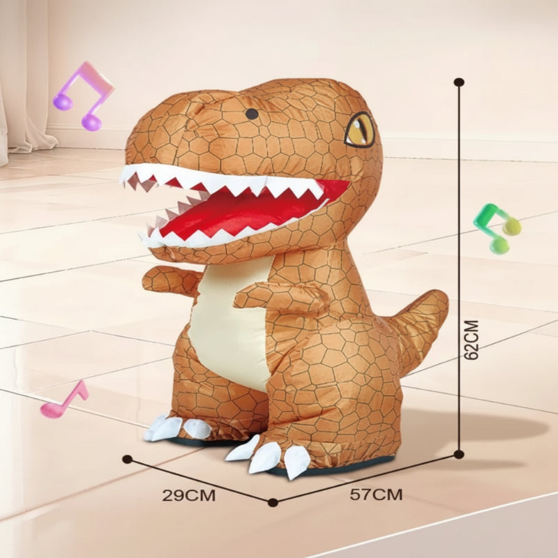 Inflatable Tyrannosaurus Rex – Activo y educativo – Dinosaurio inflable con control remoto
