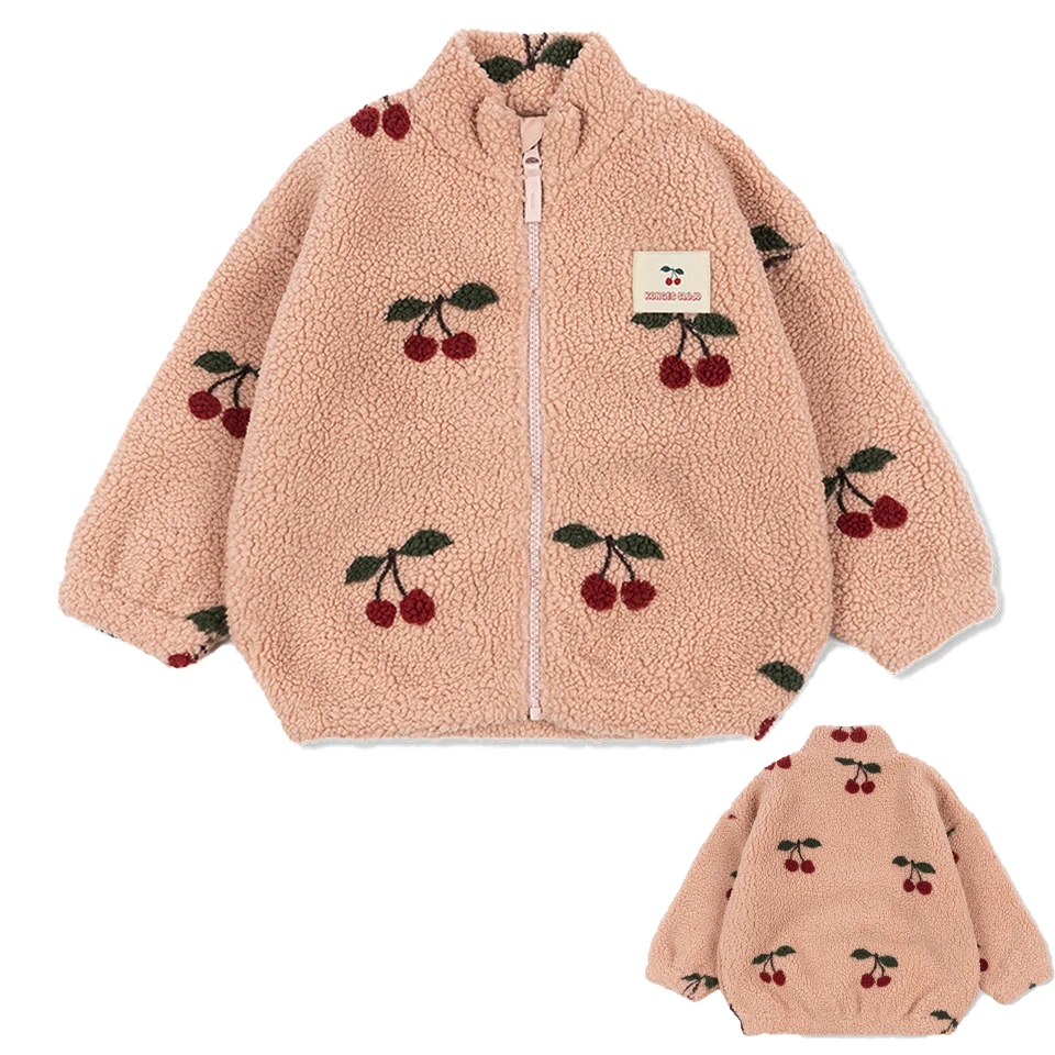 WarmHug – Cómoda y moderna: chaqueta de forro polar para niños con estampados divertidos