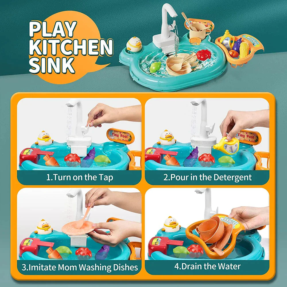 Kitchen toy™ - Juegos de agua para todos - Cocina Portátil