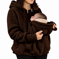 Thumbnail for MamaNest – Cálido y práctico: chaqueta 2 en 1 para mamá y bebé