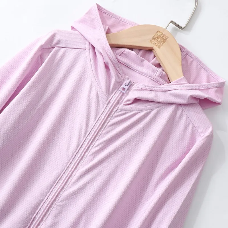 SunnyShield – Ligera y protectora – Chaqueta infantil con capucha y protección UV